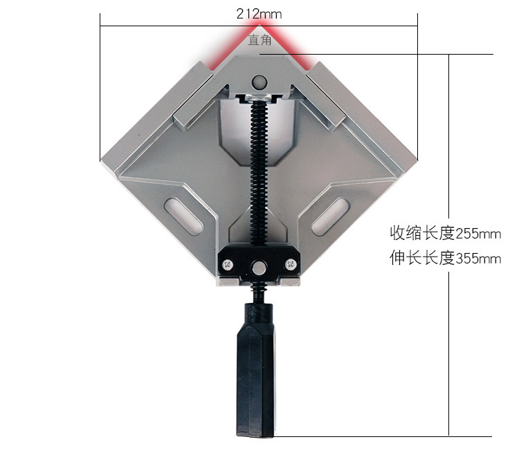 単一のハンドルが付いた90度のアルミニウム合金製直角クランプ - Bamboo Photo Frame のレビューと価格