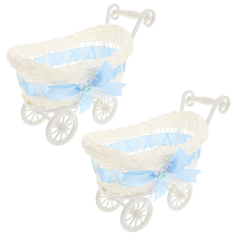 ベビーカー用籐バスケット,織り装飾,キャンディーキューブ,お - Rattan Plant Basket のレビューと価格